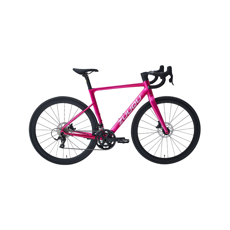 Hyb-XLVII Rose rosea 700C Alloy Road bike cum 28c tires